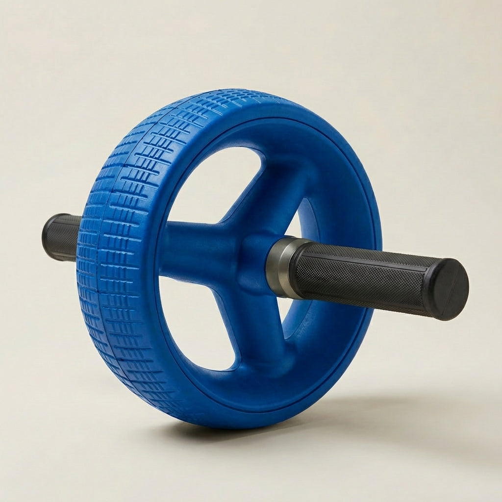 Core Ab Roller Wheel for Home Fitness Training – Stable Design, Smooth Rolling, Non-Slip Handles