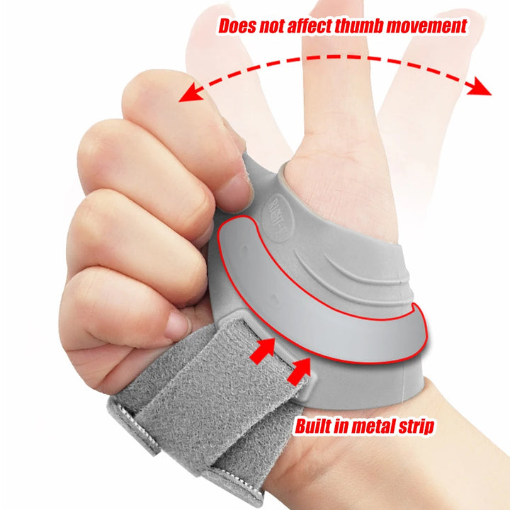 Premium Elastic Thumb Support Brace for Arthritis & Tendonitis Pain Relief, Splashproof Compression Sleeve for Daily Use, 