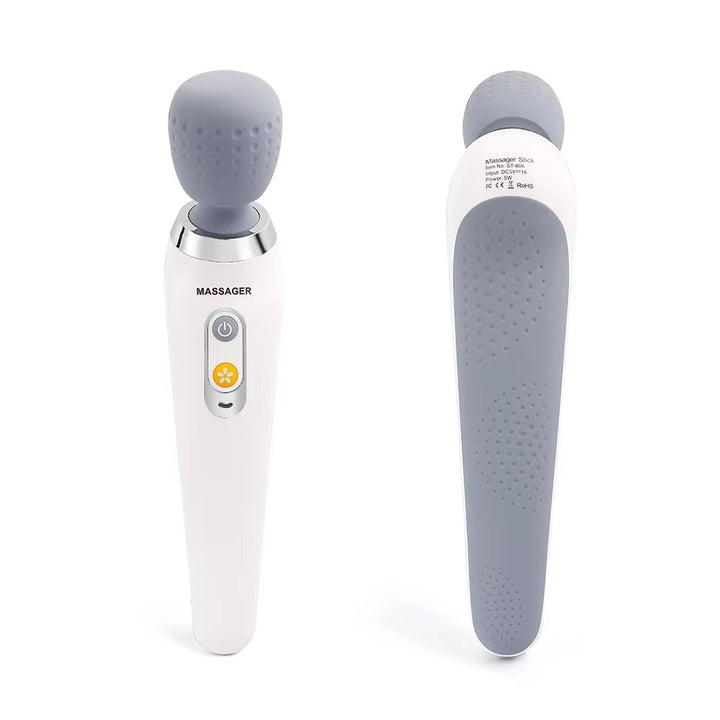 Premium USB Handheld Electric Massager – High Frequency Vibration Wand for Neck, Back, and Muscle Pain Relief, Deep Tissue Massage Machine with 5 Modes, Cordless Design, and Therapeutic Relief - StrengthXPhysiotherapy