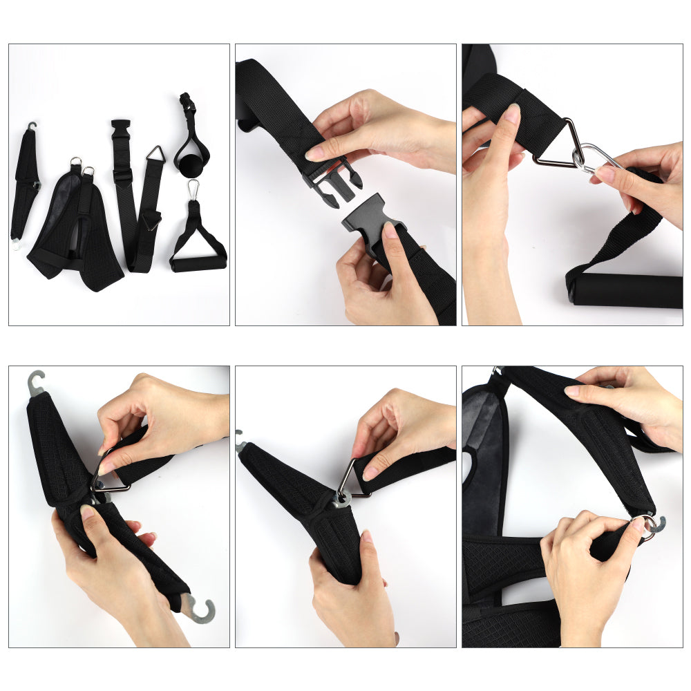 High-Quality Cervical Neck Traction Device for Home Use, Over-Door Neck Stretcher Hammock, Pain Relief & Spine Correction Brace for Physical Therapy