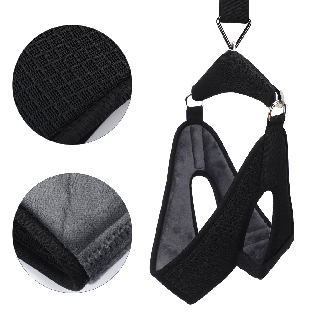 High-Quality Cervical Neck Traction Device for Home Use, Over-Door Neck Stretcher Hammock, Pain Relief & Spine Correction Brace for Physical Therapy