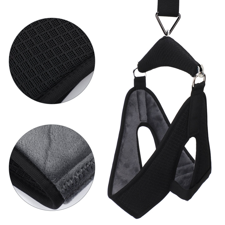 High-Quality Cervical Neck Traction Device for Home Use, Over-Door Neck Stretcher Hammock, Pain Relief & Spine Correction Brace for Physical Therapy