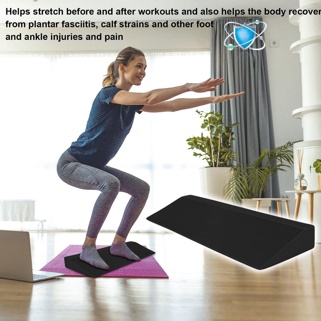 High Quality EVA Yoga Wedge Block – Lightweight Incline Slant Board for Squats, Foot Support, Deadlifts & Pilates, Durable Foam Exercise Prop