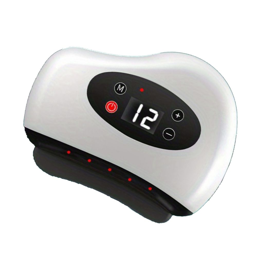High Quality Electric Guasha Massager with Heating & Vibration – Hot Compress Eye & Face Tool for Skin Lifting & Wrinkle Reduction