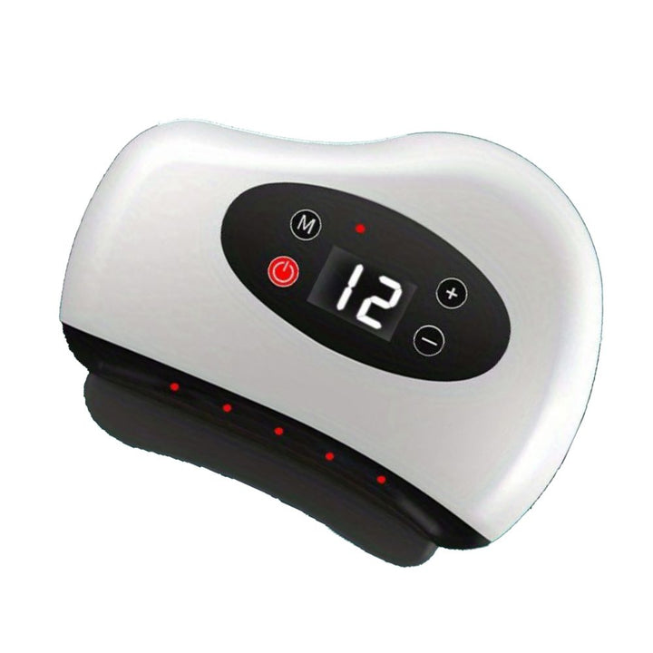 High Quality Electric Guasha Massager with Heating & Vibration – Hot Compress Eye & Face Tool for Skin Lifting & Wrinkle Reduction
