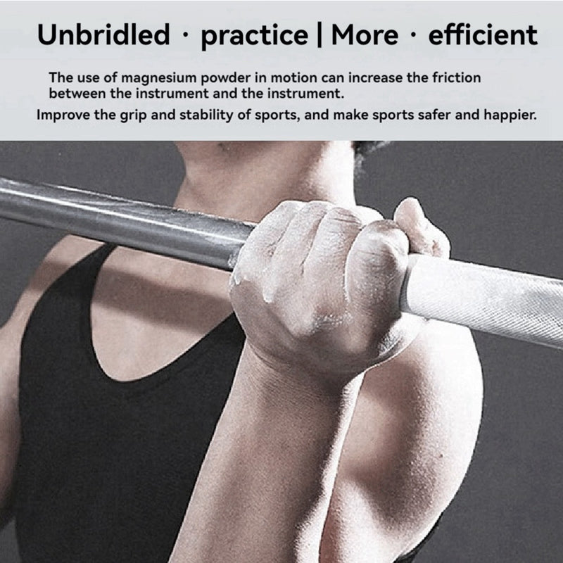 High Quality Gym Chalk Magnesium Block for Weight Lifting, Rock Climbing & Gymnastics - Sweat-Absorbent, Anti-Slip Chalk for Strong Grip on Barbells, Dumbbells & Slippery Surfaces