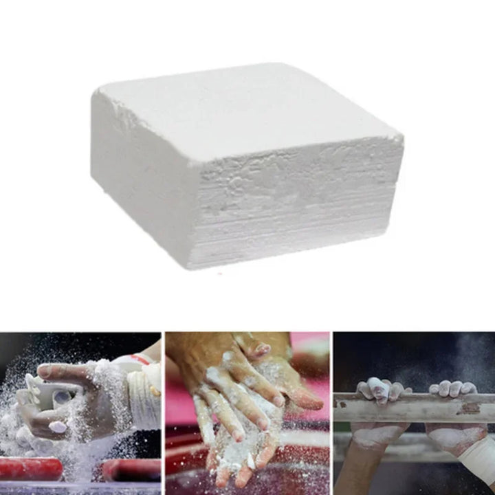 High Quality Gym Chalk Magnesium Block for Weight Lifting, Rock Climbing & Gymnastics - Sweat-Absorbent, Anti-Slip Chalk for Strong Grip on Barbells, Dumbbells & Slippery Surfaces