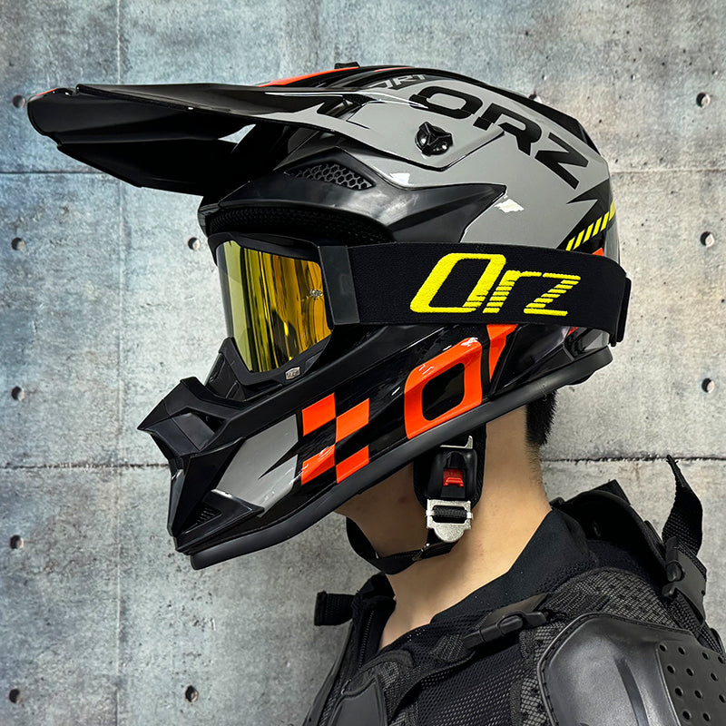 High-Quality Kids Off-Road Helmet - Motocross, Mountain Bike, ATV, DOT Certified, Lightweight ABS Material, Full Face Safety Gear for 1-2 Years Old, Unisex Design, Free Gift Included