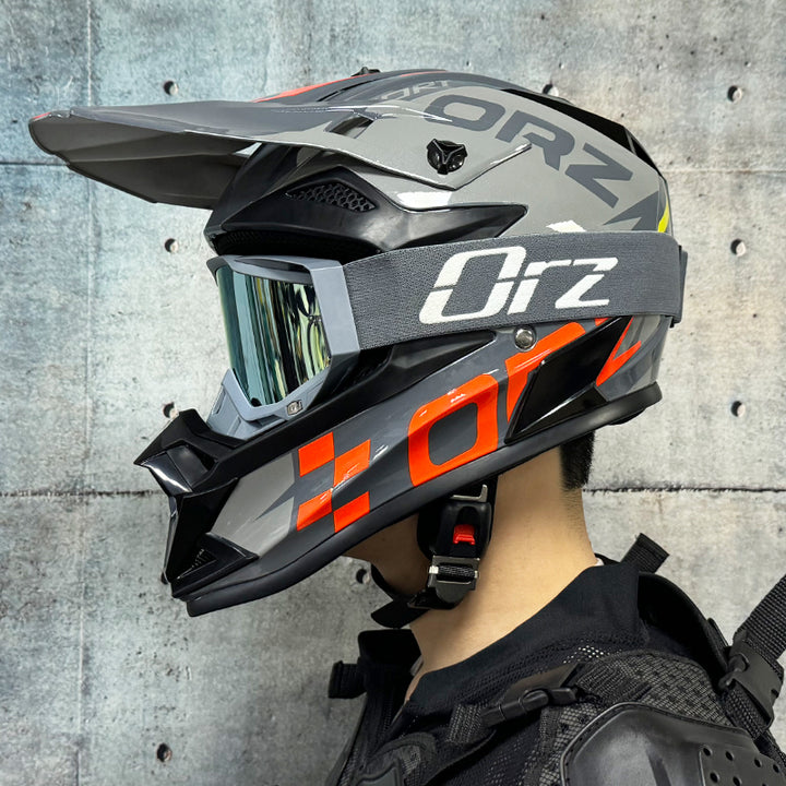 High-Quality Kids Off-Road Helmet - Motocross, Mountain Bike, ATV, DOT Certified, Lightweight ABS Material, Full Face Safety Gear for 1-2 Years Old, Unisex Design, Free Gift Included