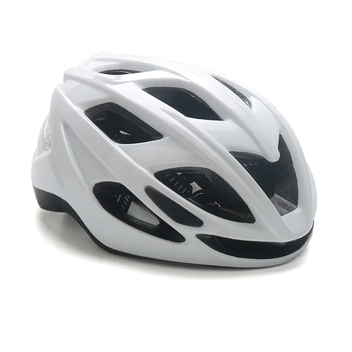 High-Quality Magnetic Lens Cycling Helmet - Breathable, Lightweight MTB & Road Bike Helmet for Men & Women, Integrated PC Shell + EPS Foam, 56-61cm Adjustable, Gray Goggles Included