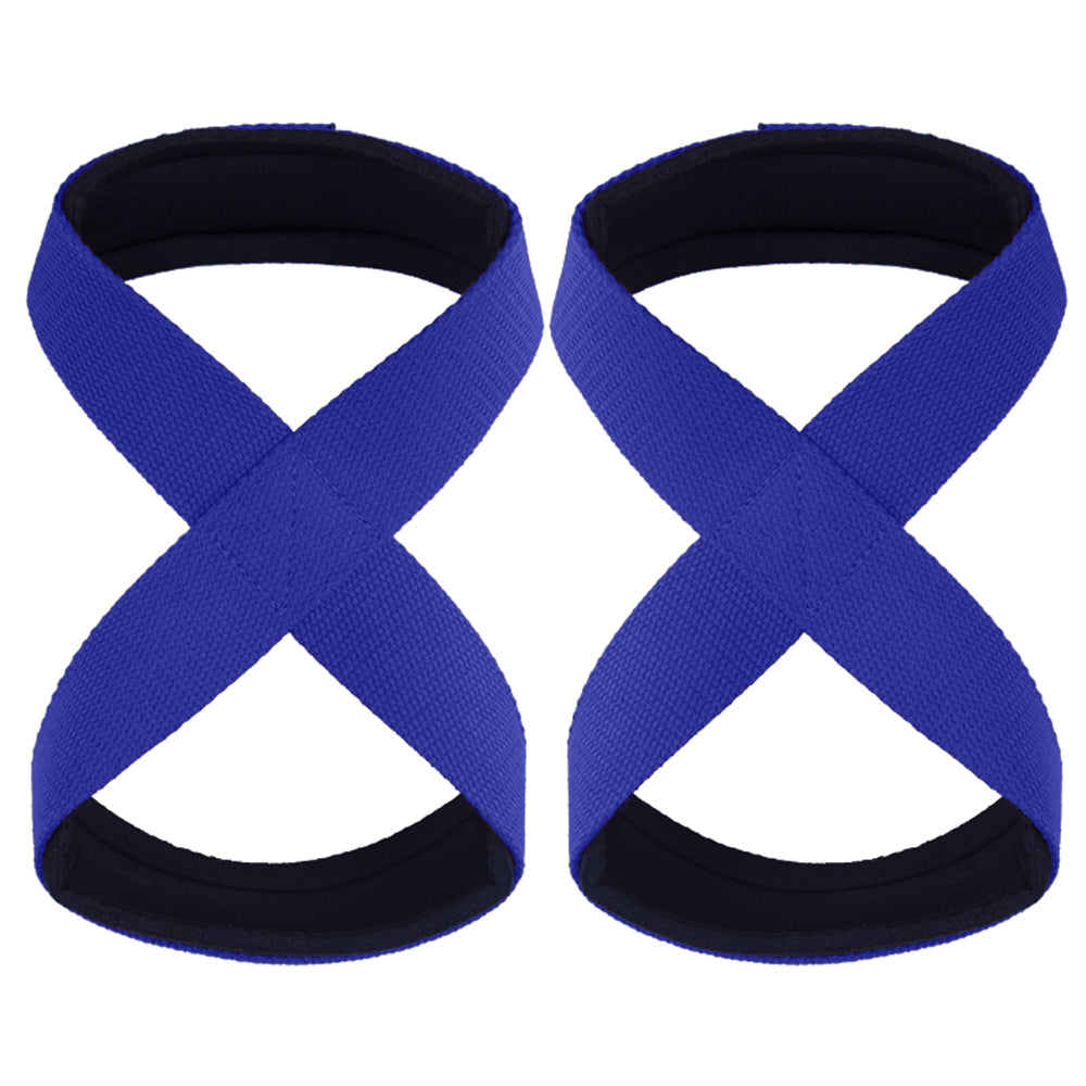 High Quality Padded Figure 8 Straps for Deadlift – Weight Lifting Wrist Straps for Power Lifters, Workout Pull-Ups, Horizontal Bar, Gym Fitness, Durable and Comfortable Support
