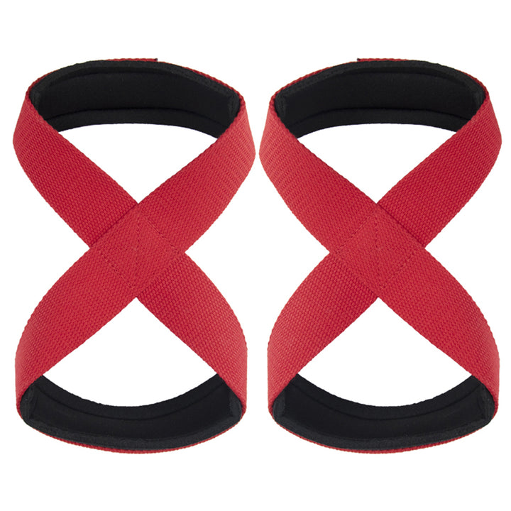 High Quality Padded Figure 8 Straps for Deadlift – Weight Lifting Wrist Straps for Power Lifters, Workout Pull-Ups, Horizontal Bar, Gym Fitness, Durable and Comfortable Support