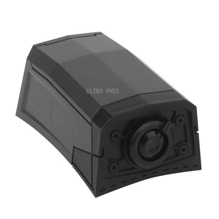 High-Quality Tactical Helmet Camera Model - Hook and Loop Fast Attachment, Prop for CS Game, Filming, Tactical Training, Durable Plastic, Black 8.9cm x 5.2cm x 4cm