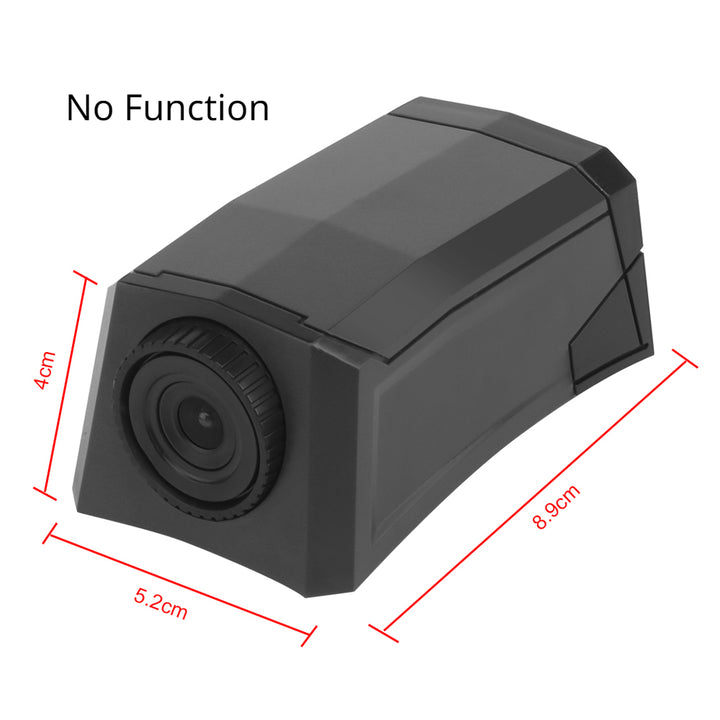 High-Quality Tactical Helmet Camera Model - Hook and Loop Fast Attachment, Prop for CS Game, Filming, Tactical Training, Durable Plastic, Black 8.9cm x 5.2cm x 4cm