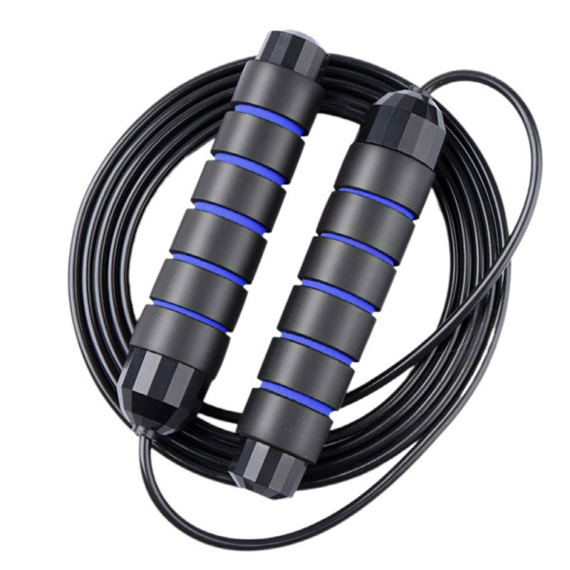High-Quality Tangle-Free Jump Rope with Ball Bearings – Adjustable 3m Speed Cable Skipping Rope for Gym, Cardio, and Cross Training, Steel Wire with PVC Coating, Non-Slip EVA Handles, Ideal for Fitness, Weight Loss, and Boxing