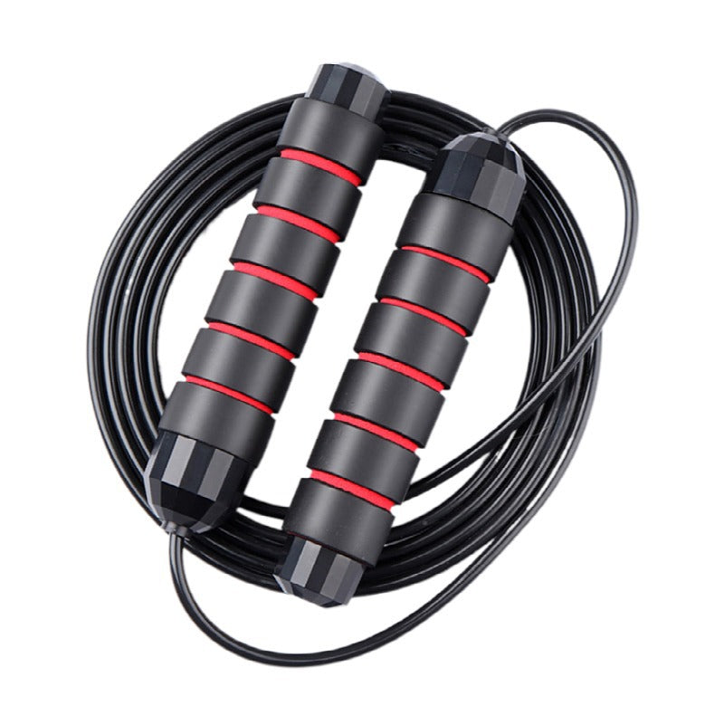 High-Quality Tangle-Free Jump Rope with Ball Bearings – Adjustable 3m Speed Cable Skipping Rope for Gym, Cardio, and Cross Training, Steel Wire with PVC Coating, Non-Slip EVA Handles, Ideal for Fitness, Weight Loss, and Boxing