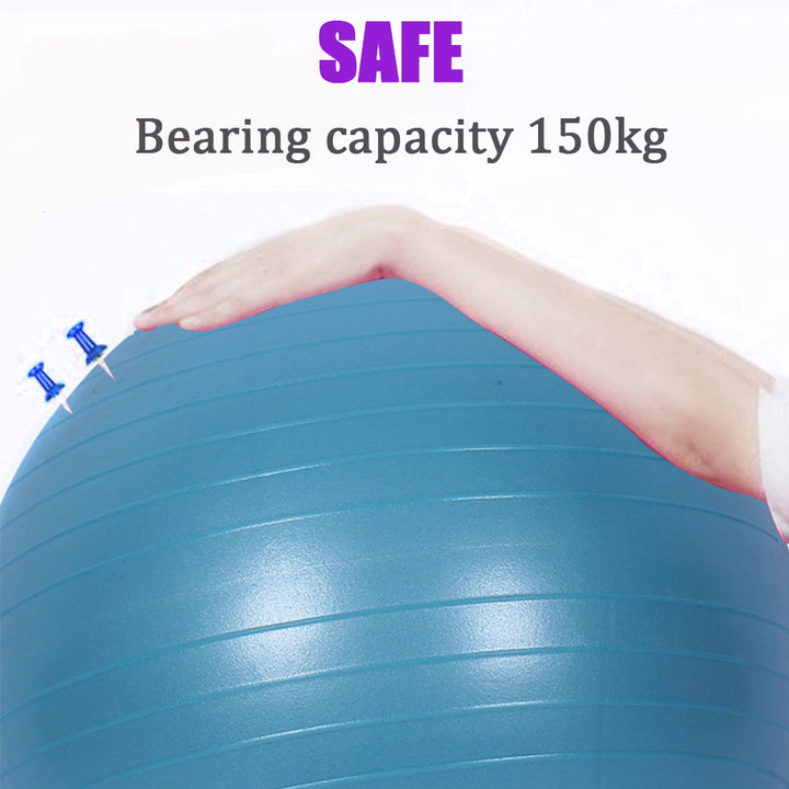 High-Quality Yoga Ball for Fitness, Pilates, and Balance – Durable Gym Exercise Ball, Perfect for Core Strength, Stability Workouts, and Flexibility Training, Available in 65cm, 75cm, and 85cm