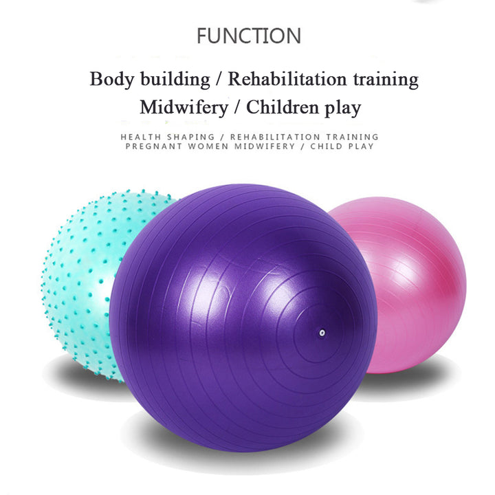 High-Quality Yoga Ball for Fitness, Pilates, and Balance – Durable Gym Exercise Ball, Perfect for Core Strength, Stability Workouts, and Flexibility Training, Available in 65cm, 75cm, and 85cm
