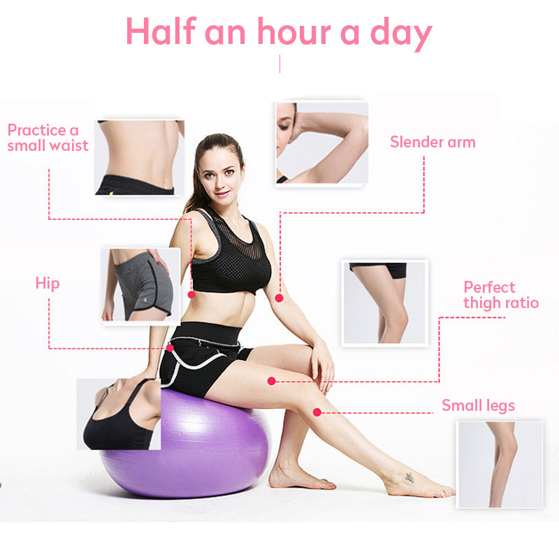 High-Quality Yoga Ball for Fitness, Pilates, and Balance – Durable Gym Exercise Ball, Perfect for Core Strength, Stability Workouts, and Flexibility Training, Available in 65cm, 75cm, and 85cm