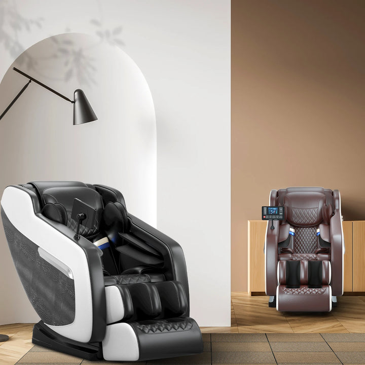 Luxury 4D Zero Gravity Massage Chair – Full Body Shiatsu Recliner with Heating, Airbag Compression and Bluetooth Music