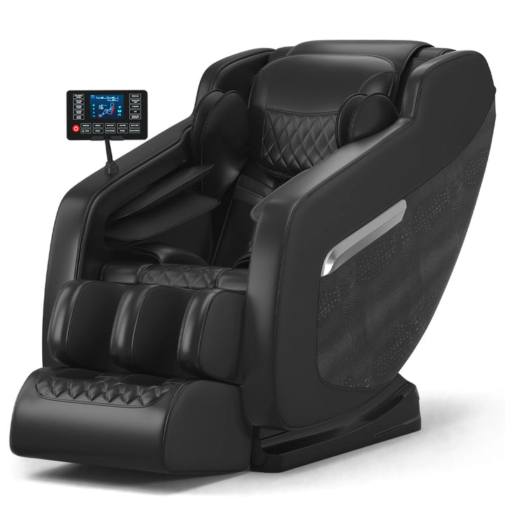 Luxury 4D Zero Gravity Massage Chair – Full Body Shiatsu Recliner with Heating, Airbag Compression and Bluetooth Music