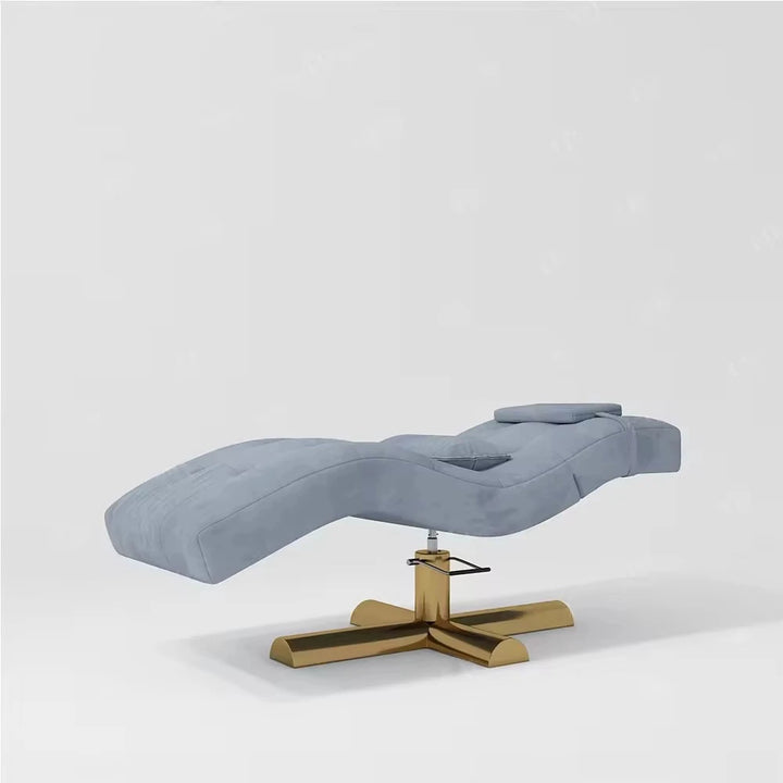 Luxury Beauty Care Bed Facial Hydrotherapy Head Massage Table – Foldable Salon SPA Treatment Chair with Genuine Leather