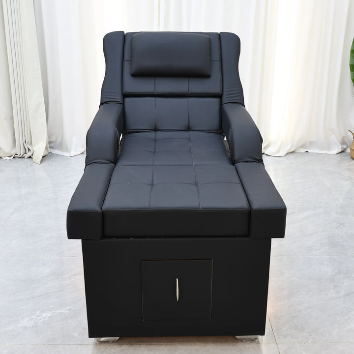 Luxury Electric Adjustable Shampoo Bed – All in One Salon SPA Massage Table with Hair Washing Basin and Foot Bath