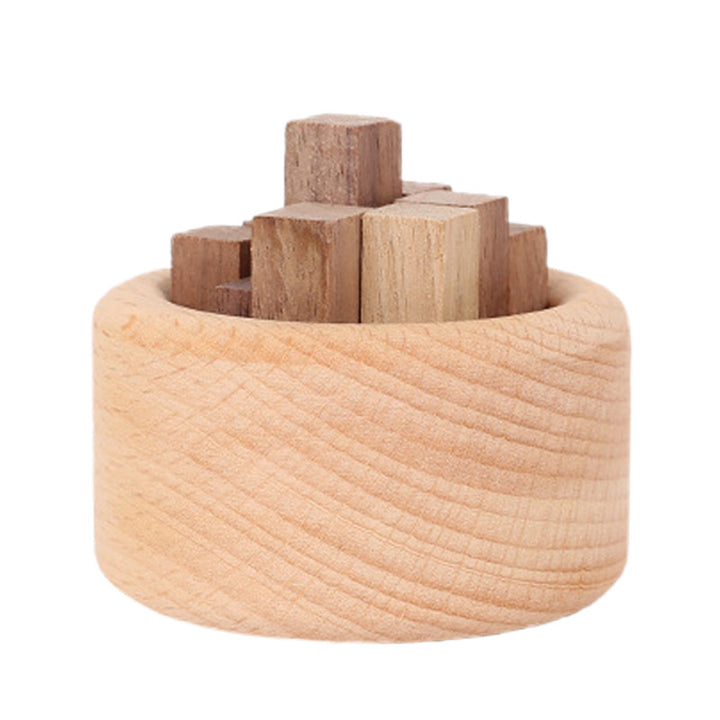Luxury Essential Oil Wood Diffuser – Unique Wood Art Fireless Aroma Diffuser, Beech/Black Walnut Aromatherapy Ornament for Indoor Fragrance Expansion, Elegant Home Décor, Natural Scent