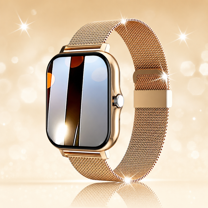 Luxury Smartwatch Android OS - 1.44" Full Touch Color Screen, Bluetooth, Custom Dial, for Men & Women, Smart Watch with Call Feature
