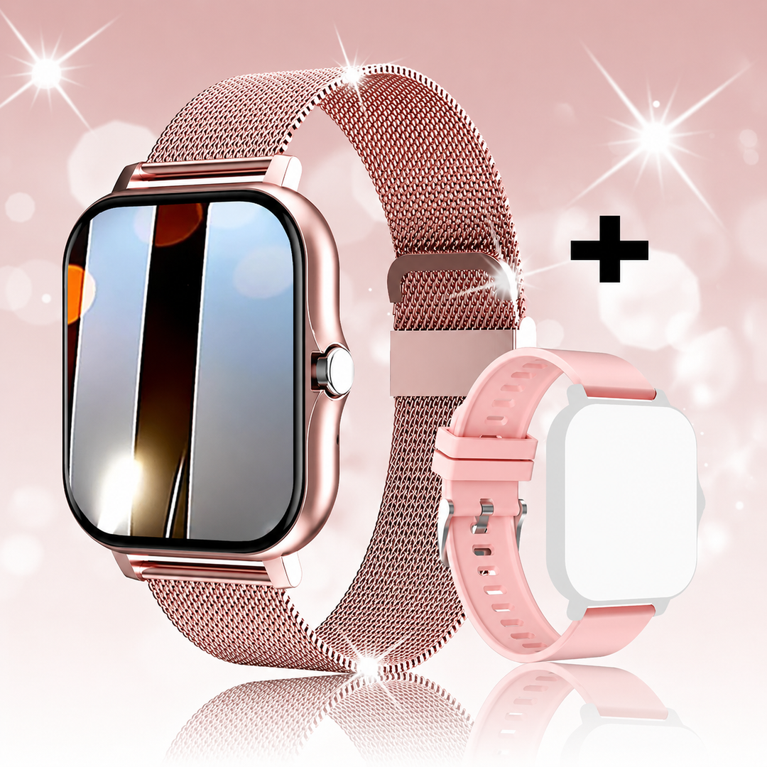 Luxury Smartwatch Android OS - 1.44" Full Touch Color Screen, Bluetooth, Custom Dial, for Men & Women, Smart Watch with Call Feature