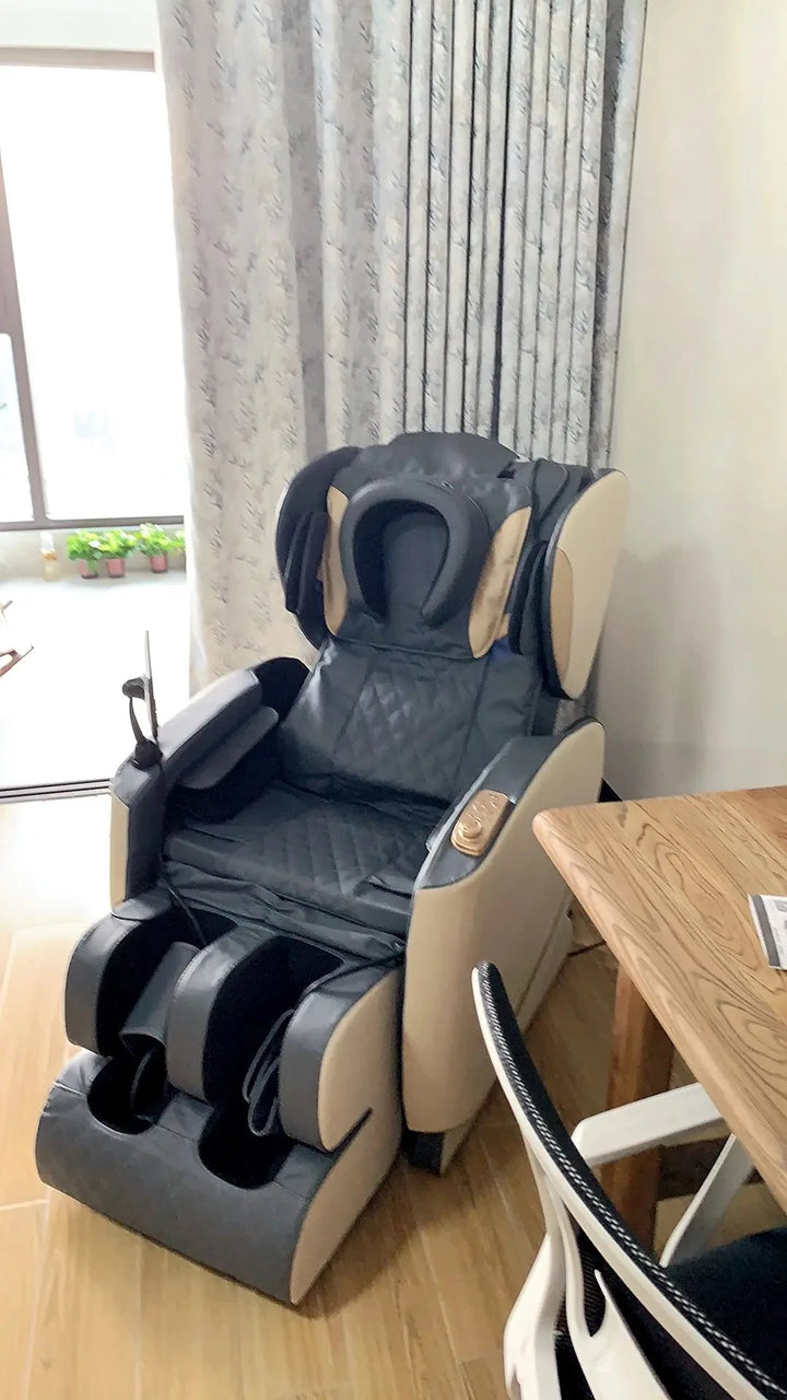 Luxury Zero Gravity Massage Chair – Full Body Electric Recliner with Shiatsu Massage, Air Compression, Heat & Bluetooth Audio