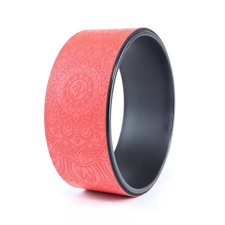 Premium 12.2 Inch Yoga Wheel for Back Pain Relief – Comfortable Myofascial Release Prop – Durable PU Rubber Surface, Supports Up to 200kg – Perfect for Flexibility and Spine Health