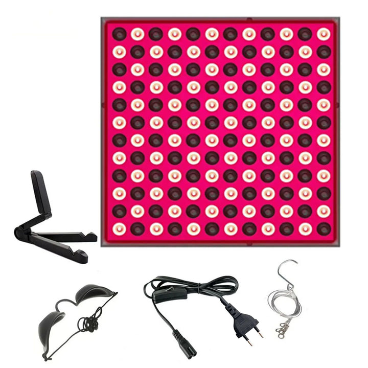 Premium 144 LED Red Light Therapy Panel – Facial and Body Beauty Lamp for Skin Care and Relaxation