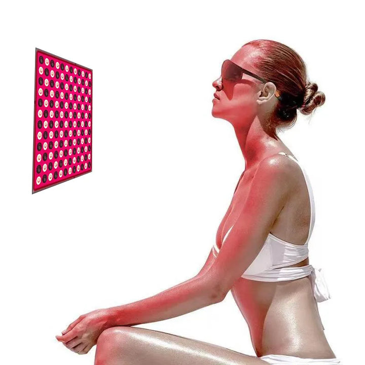Premium 144 LED Red Light Therapy Panel – Facial and Body Beauty Lamp for Skin Care and Relaxation