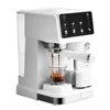 Premium 20 Bar Semi-Automatic Espresso Machine – 1350W Coffee Maker with Automatic Milk Frothing and One-Touch Cleaning