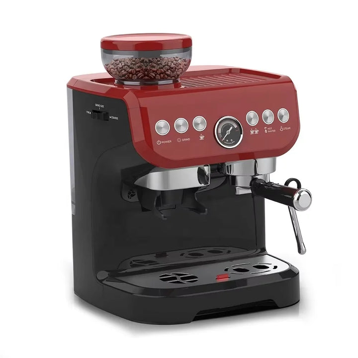 Premium 20 Bar Semi Automatic Espresso Machine – 1560W Commercial Coffee Maker with 2.5L Water Tank