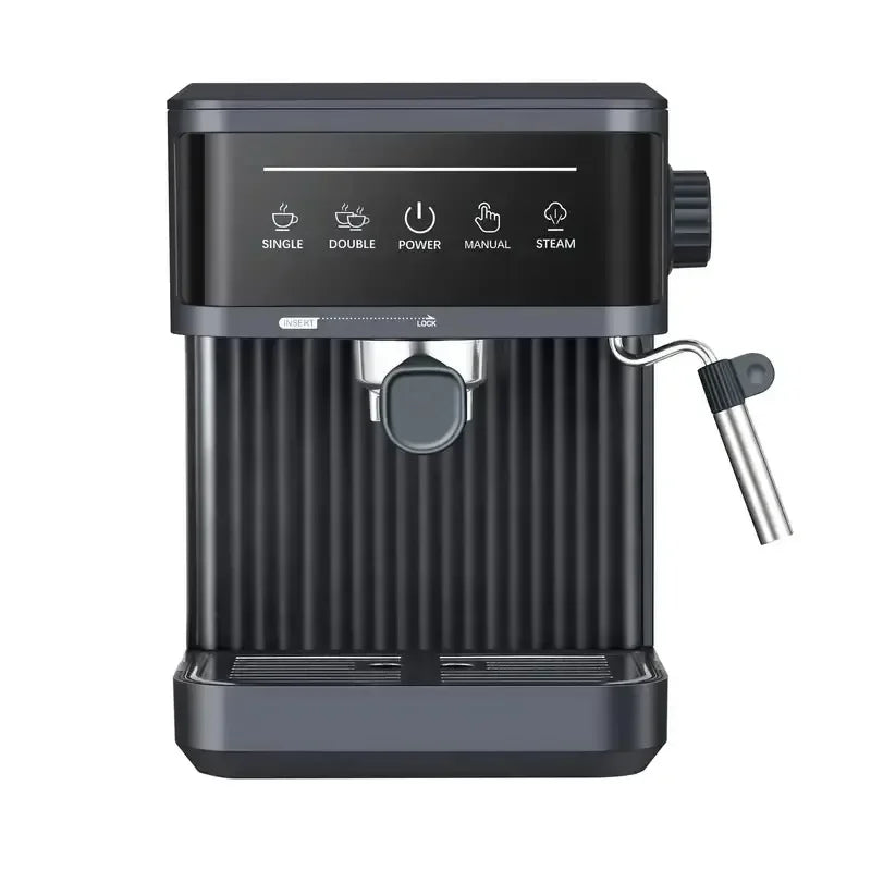 Premium 20 Bar Semi Automatic Espresso Machine – 800W Cappuccino Coffee Maker with Milk Frother
