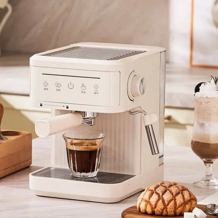 Premium 20 Bar Semi Automatic Espresso Machine – 800W Cappuccino Coffee Maker with Milk Frother
