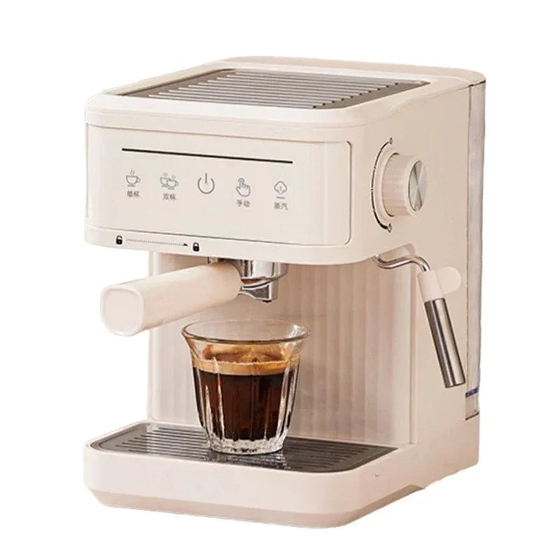 Premium 20 Bar Semi Automatic Espresso Machine – 800W Cappuccino Coffee Maker with Milk Frother