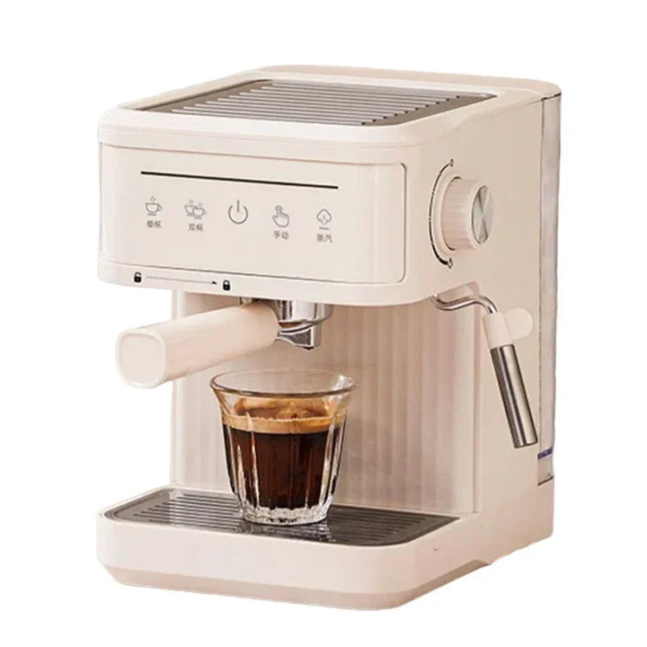 Premium 20 Bar Semi Automatic Espresso Machine – 800W Cappuccino Coffee Maker with Milk Frother