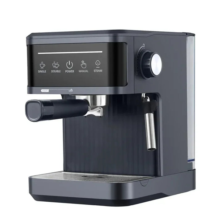 Premium 20 Bar Semi Automatic Espresso Machine – 800W Cappuccino Coffee Maker with Milk Frother