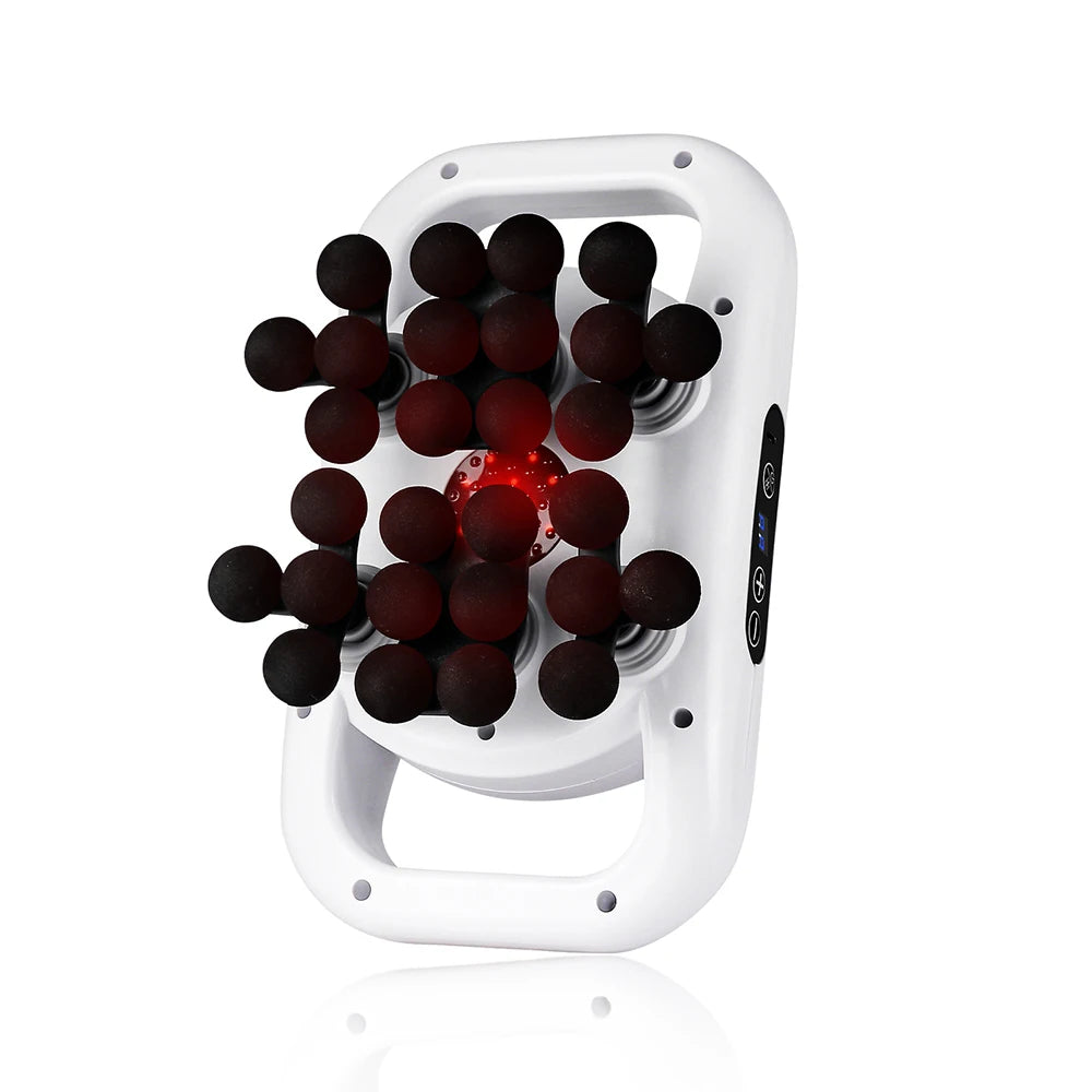 Premium 30 Head Massage Gun – High Frequency Vibration Fascia Muscle Massager for Full Body Use