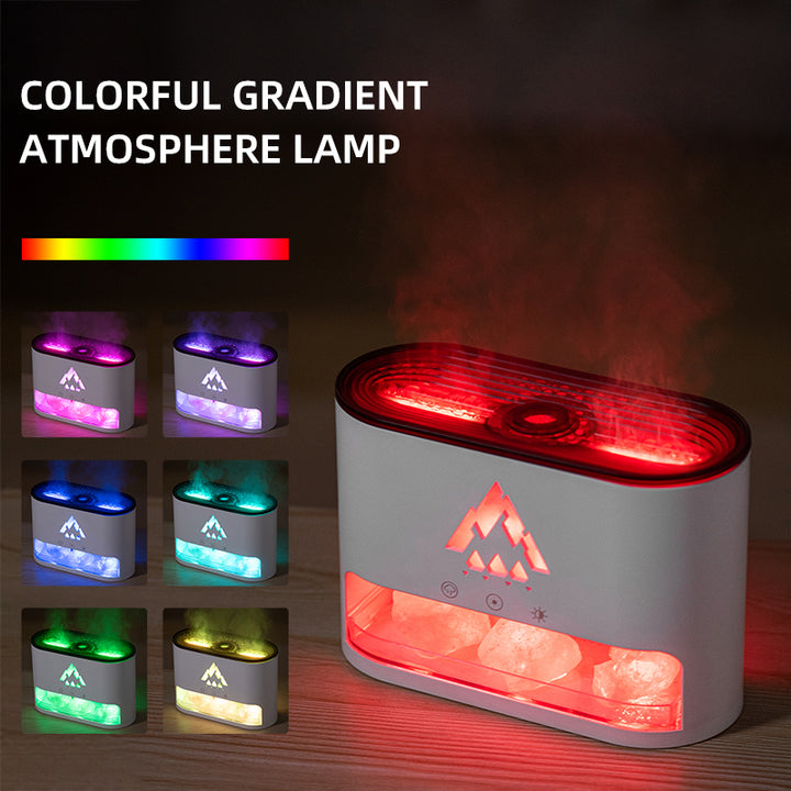 Premium 300ml Flame Aroma Diffuser with Remote Control, Essential Oil Humidifier & 7-Color LED Mist Maker for Home, Auto-Off & Timer Settings