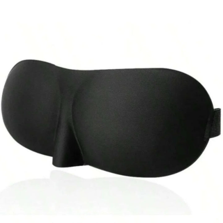 Premium 3D Contoured Sleep Mask – 100% Light Blocking Ultra-Soft Breathable Eye Cover for Travel and Yoga