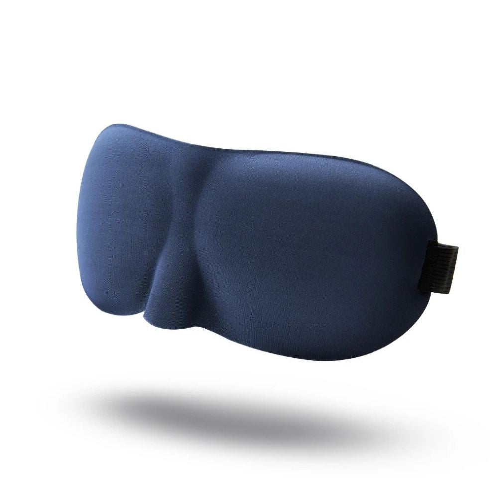 Premium 3D Sleep Mask – Soft Memory Foam Eye Mask for Sleep, Travel, and Migraine Relief – Blockout Light, Comfortable and Adjustable, Ergonomic Design for Men & Women