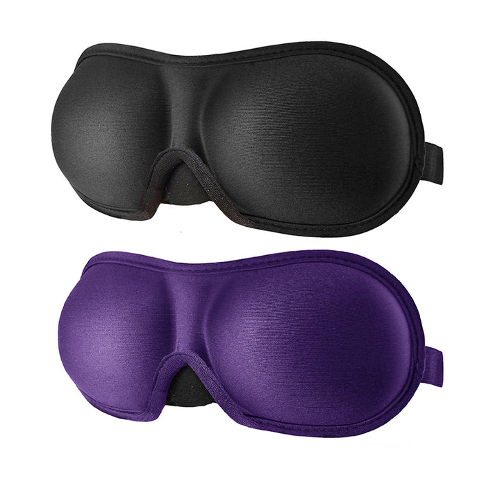 Premium 3D Sleep Mask – Soft Memory Foam Eye Mask for Sleep, Travel, and Migraine Relief – Blockout Light, Comfortable and Adjustable, Ergonomic Design for Men & Women