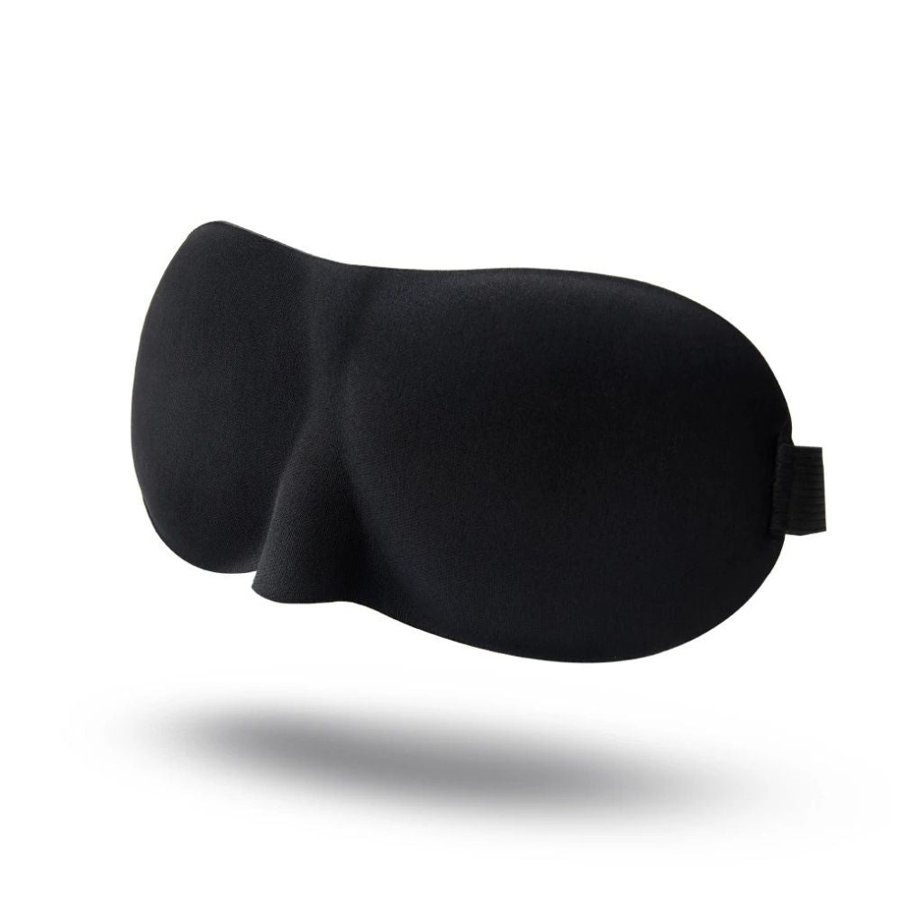 Premium 3D Sleep Mask – Soft Memory Foam Eye Mask for Sleep, Travel, and Migraine Relief – Blockout Light, Comfortable and Adjustable, Ergonomic Design for Men & Women