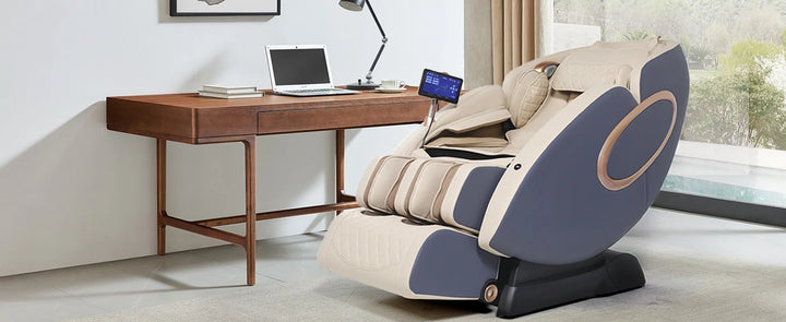 Premium 4D Massage Chair SL-Track Full Body Shiatsu Recliner – Zero Gravity Electric Massager with Yoga Stretching & Foot Roller