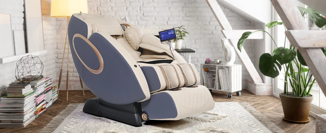 Premium 4D Massage Chair SL-Track Full Body Shiatsu Recliner – Zero Gravity Electric Massager with Yoga Stretching & Foot Roller