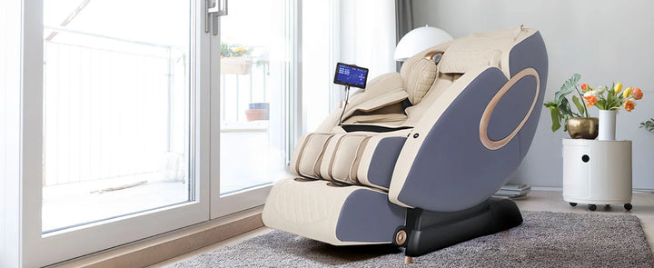 Premium 4D Massage Chair SL-Track Full Body Shiatsu Recliner – Zero Gravity Electric Massager with Yoga Stretching & Foot Roller